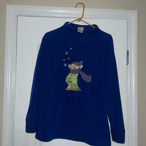 Royal Blue Dopey Sweater from Snow White. Medium. Great condition.